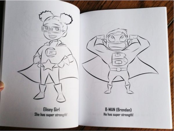 The Superhero Coloring Book: Volume One 5